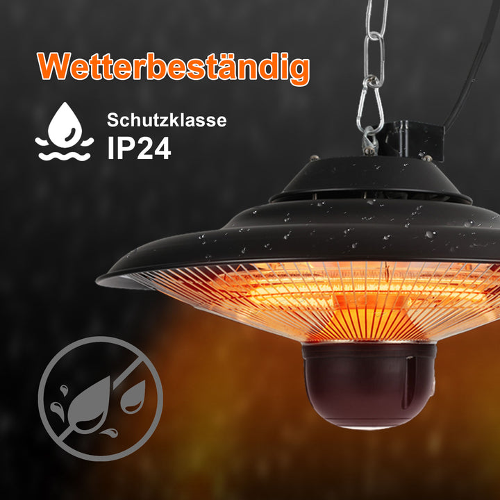 Sonnewelt Heizstrahler Infrarot 2000W Deckenheizstrahler