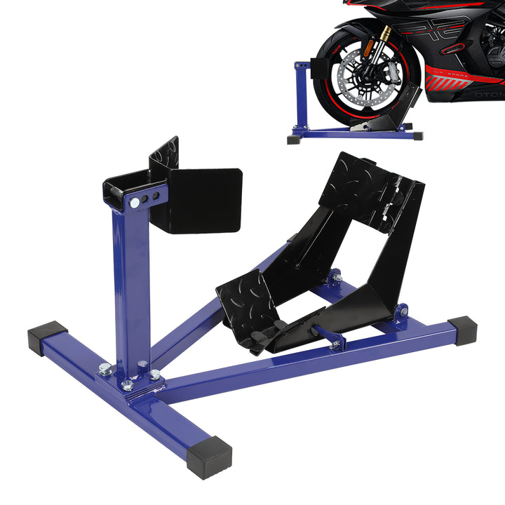 Sonnewelt Motorrad Montageständer Vorderradklemme für 17-21 Zoll Reifen