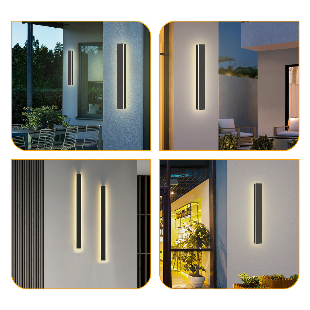 Sonnewelt LED Wandleuchte Flurlampe KaltesWeiß/Warmweiß