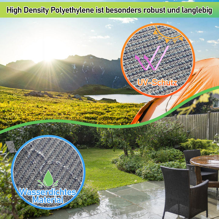 Sonnewelt Campingteppich Vorzeltteppich