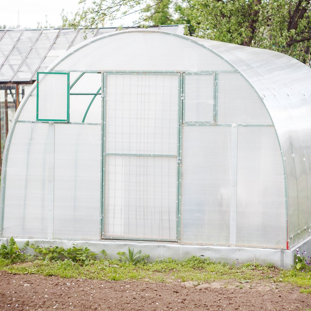 Sonnewelt Polycarbonat Hohlkammerstegplatten 8mm 5 Stück für Gewächshaus