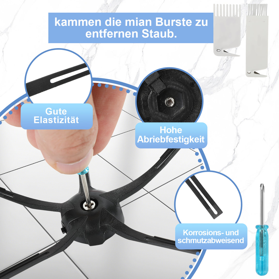 Sonnewelt Zubehör für Roborock S7 Saugroboter Ersatzteile