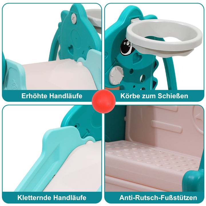 Sonnewelt Kinderrutsche Faltbar 4 in 1