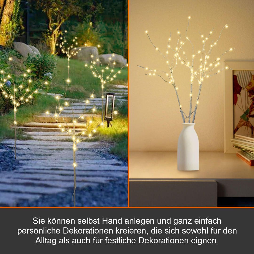 Sonnewelt Lichterbaum Weihnachtsdekoration Warmweiß