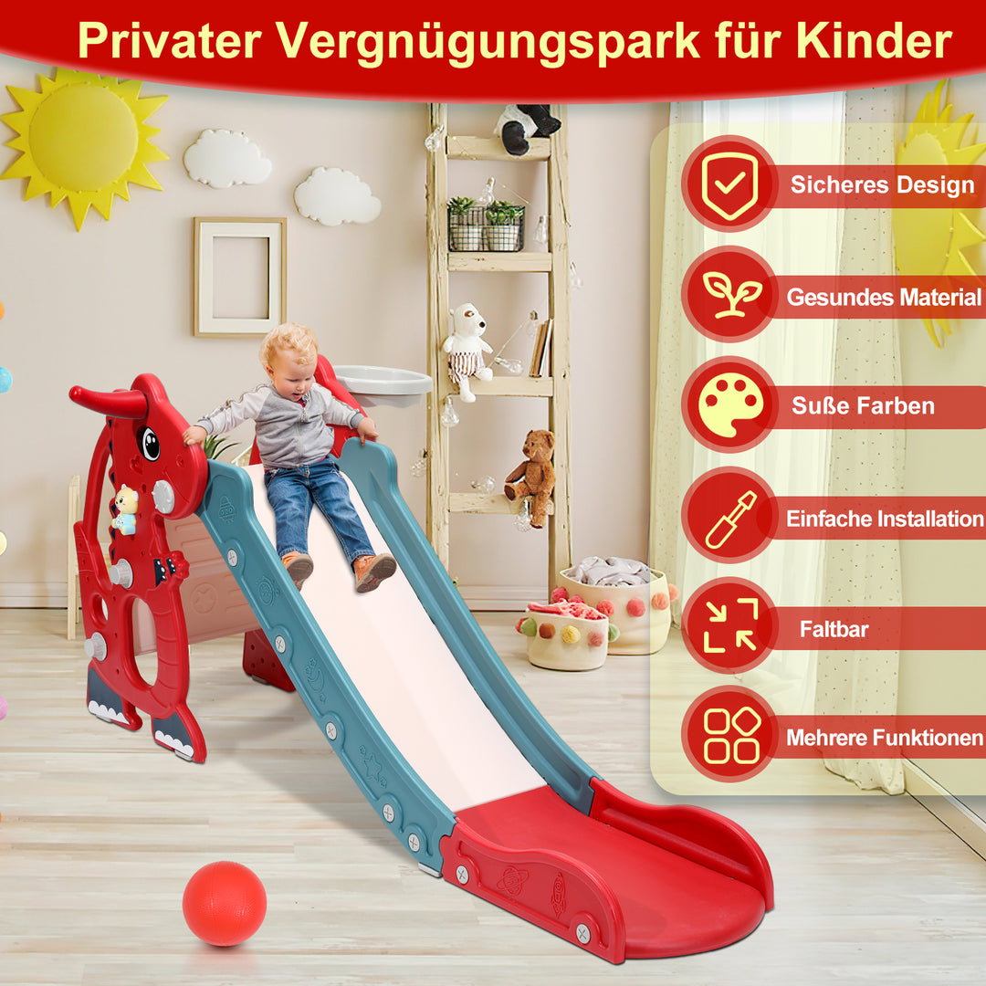 Sonnewelt Kinderrutsche Faltbar 4 in 1