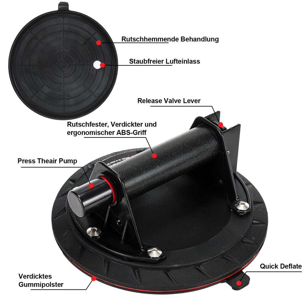 Sonnewelt Saugheber Saugnapfhalter 2 Stück max.100KG