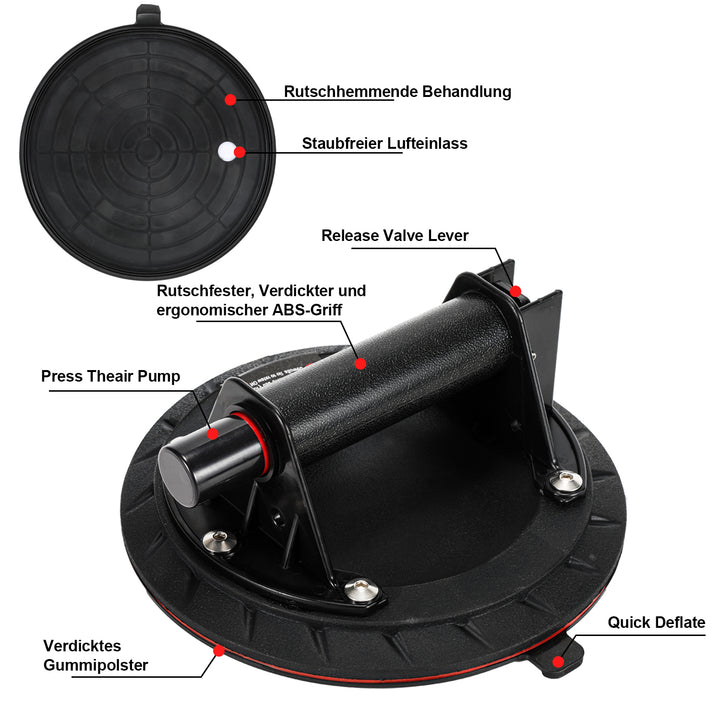 Sonnewelt Saugheber Saugnapfhalter 2 Stück max.100KG