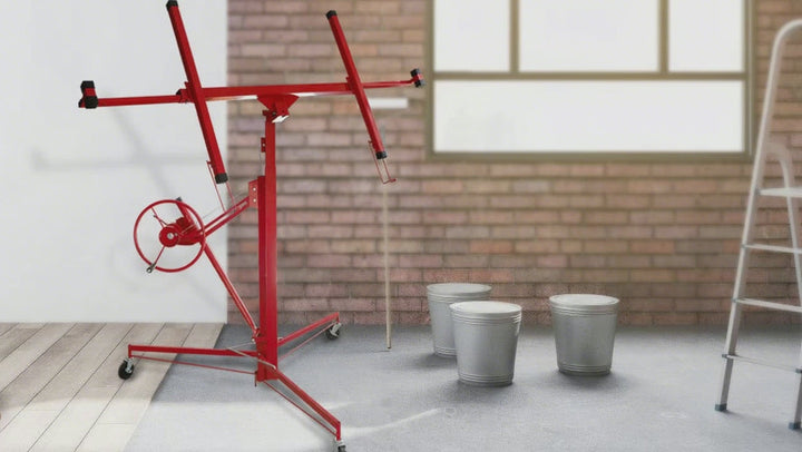 Sonnewelt Plattenheber 68 kg Traglast klappbar Höhenverstellbar 140cm -325cm