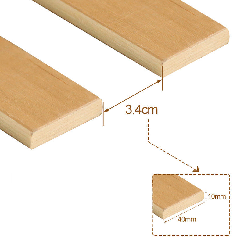 Sonnewelt Lattenrost 90x200cm Rolllattenrost