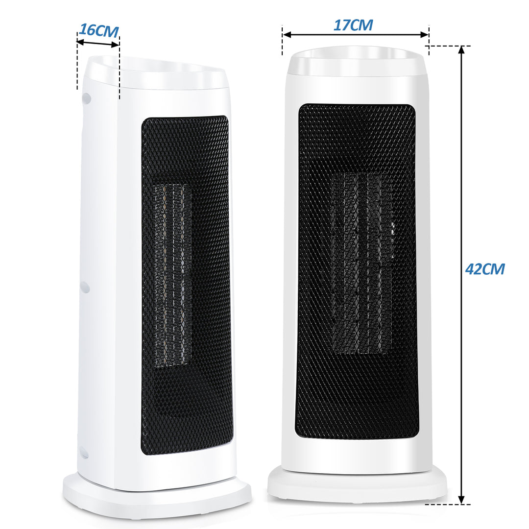 Sonnewelt 2000W Keramik Heizlüfter mit automatischer Oszillation