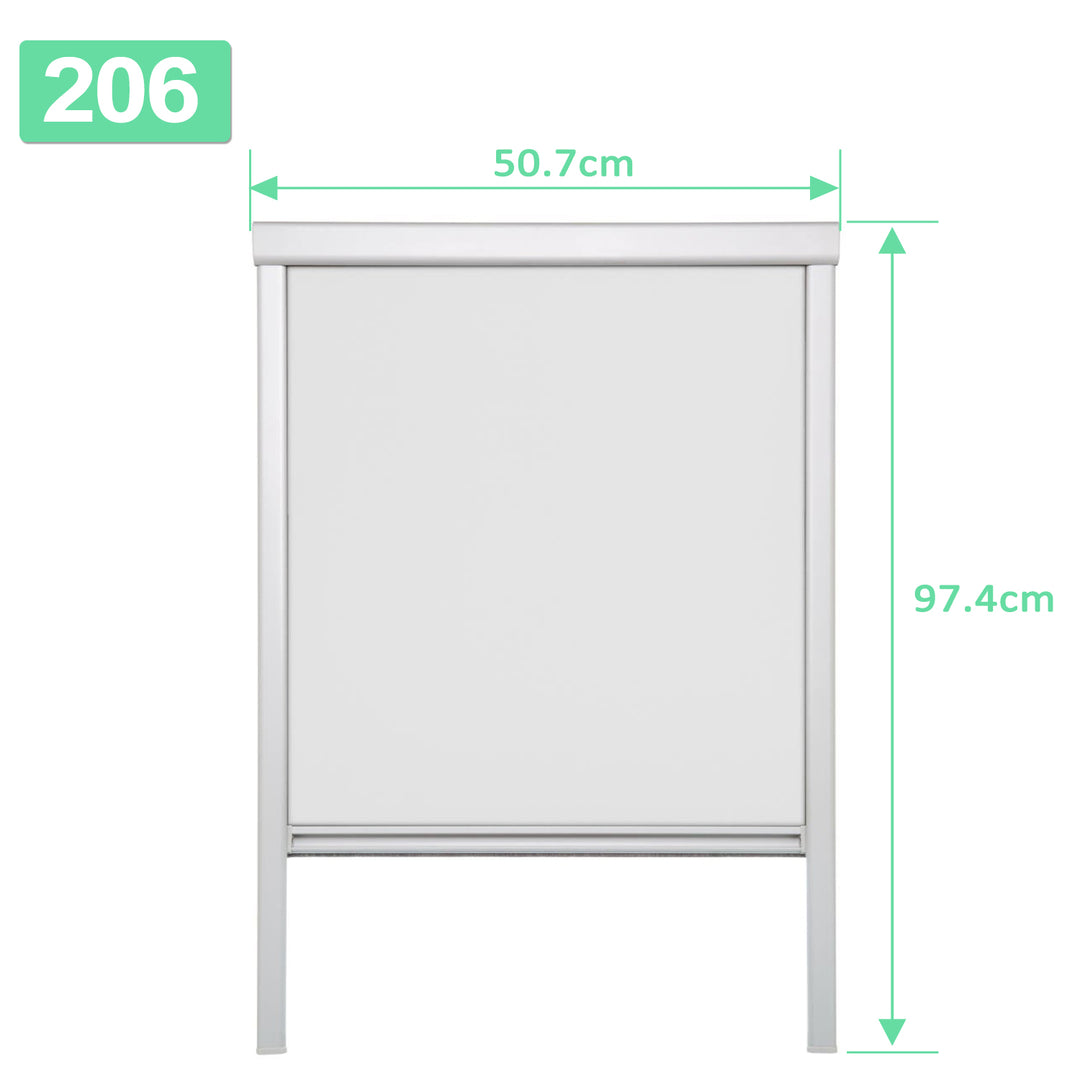Sonnewelt Verdunkelungsrollo Dachfenster Rollo für VELUX