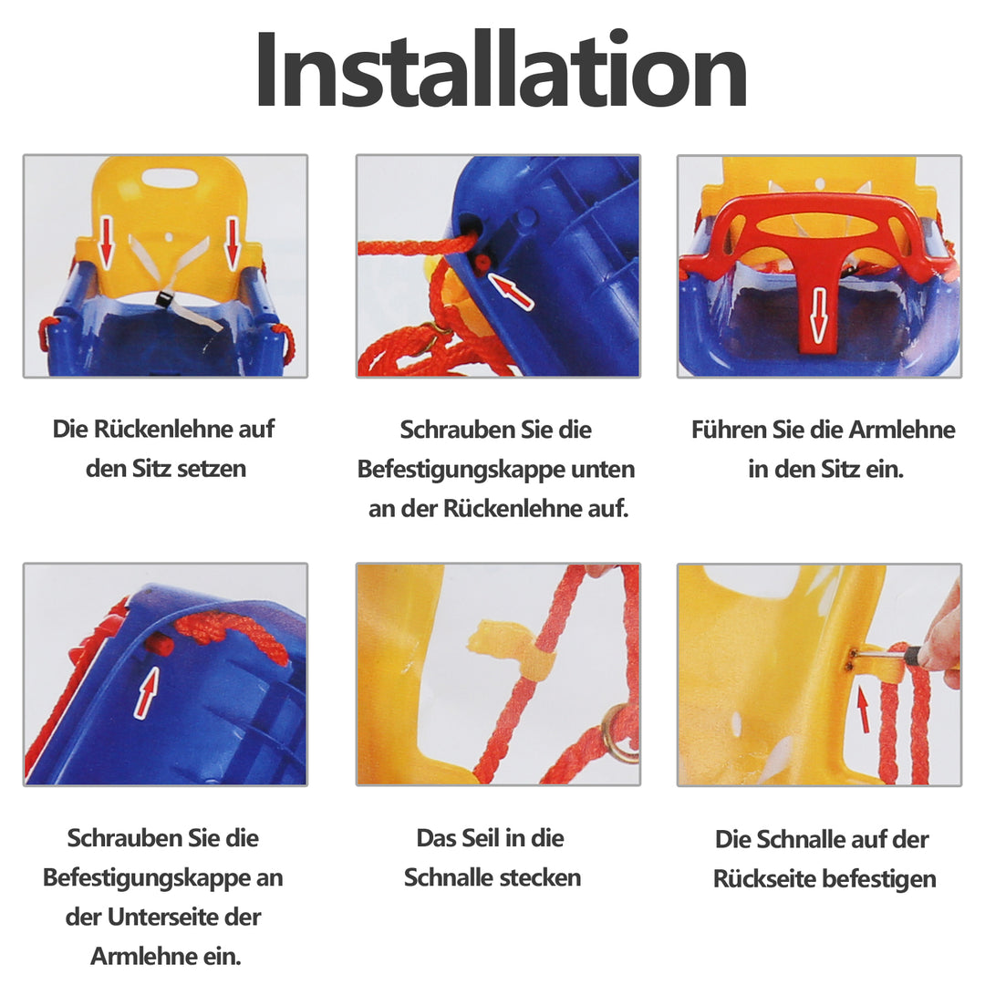 Sonnewelt Kinderschaukel Babyschaukel 3 in 1