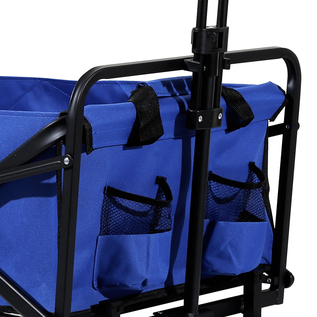 Sonnewelt Bollerwagen faltbar Transportwagen 100kg Belastbarkeit