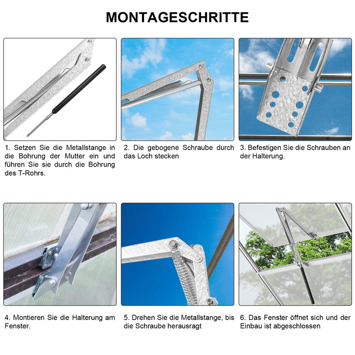 Sonnewelt  Fensteröffner Automatischer Hubkraft max.7kg
