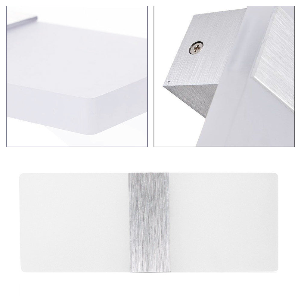 Sonnewelt LED Wandleuchte 6W/12W Weiß /Warmweiß