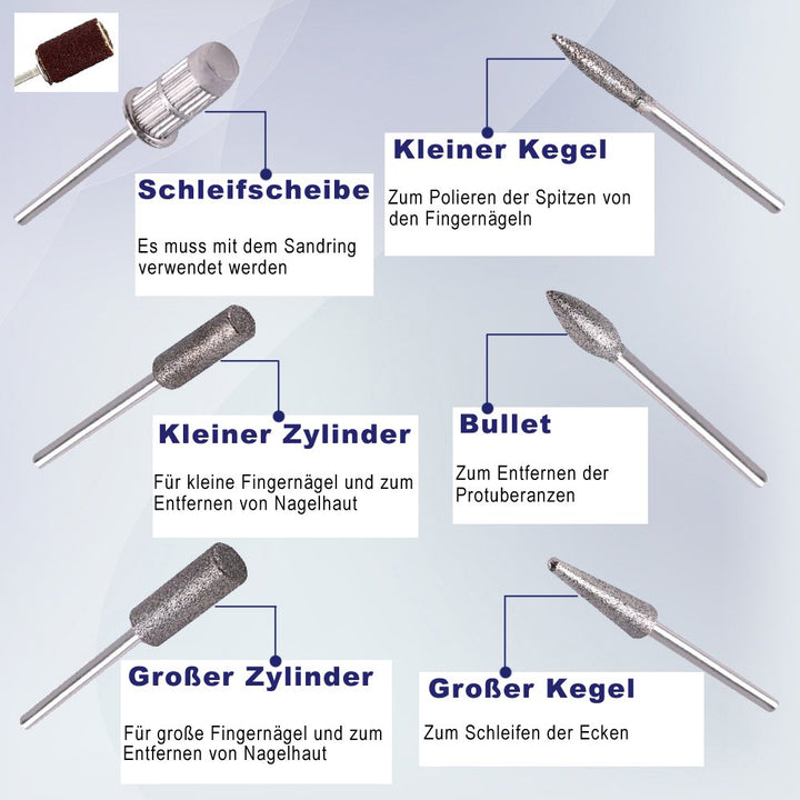 Sonnewelt Elektrische Nagelfräser 20000U/min