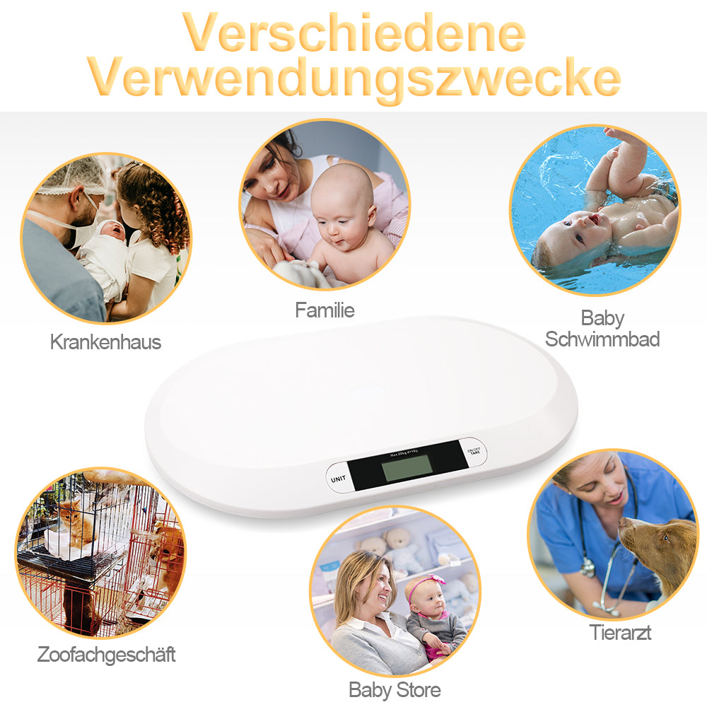 Sonnewelt Babywaage Kinderwaage digital