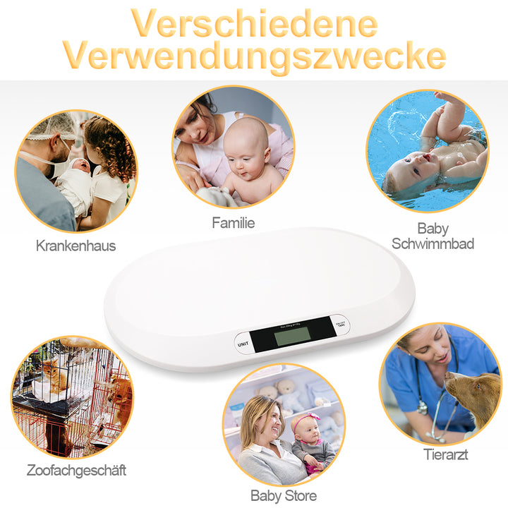 Sonnewelt Babywaage Kinderwaage digital