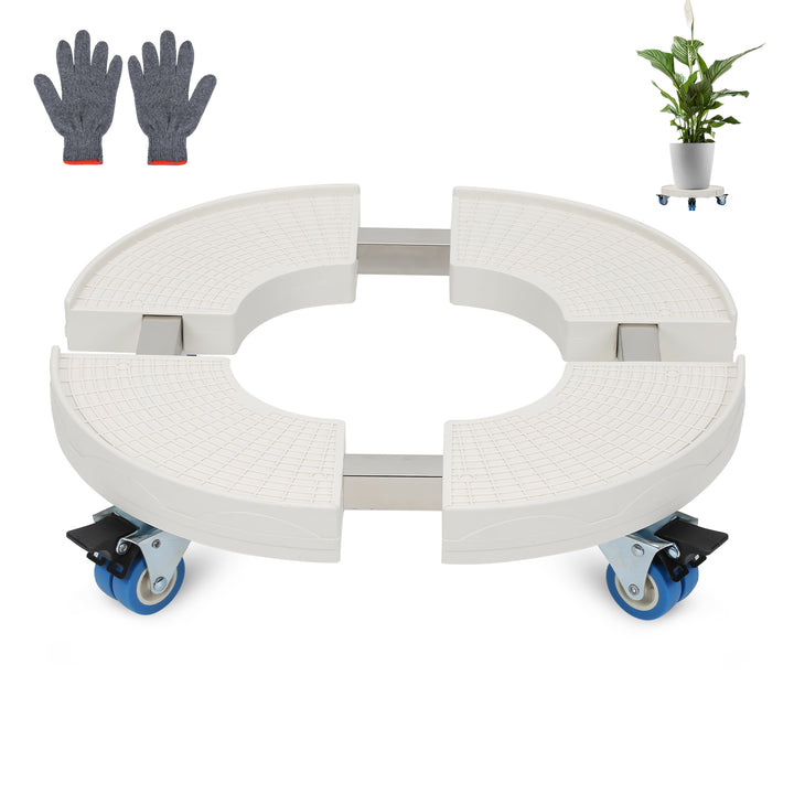 Sonnewelt Pflanzenroller mit Rollen Tragkraft 200 kg