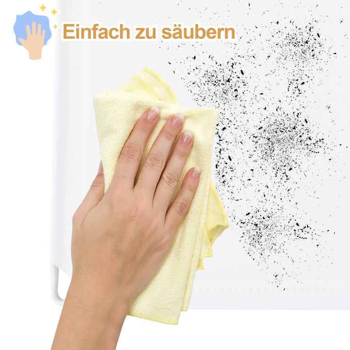Sonnewelt Freilaufgehege Kunststoff für Kleintiere 12 Stück