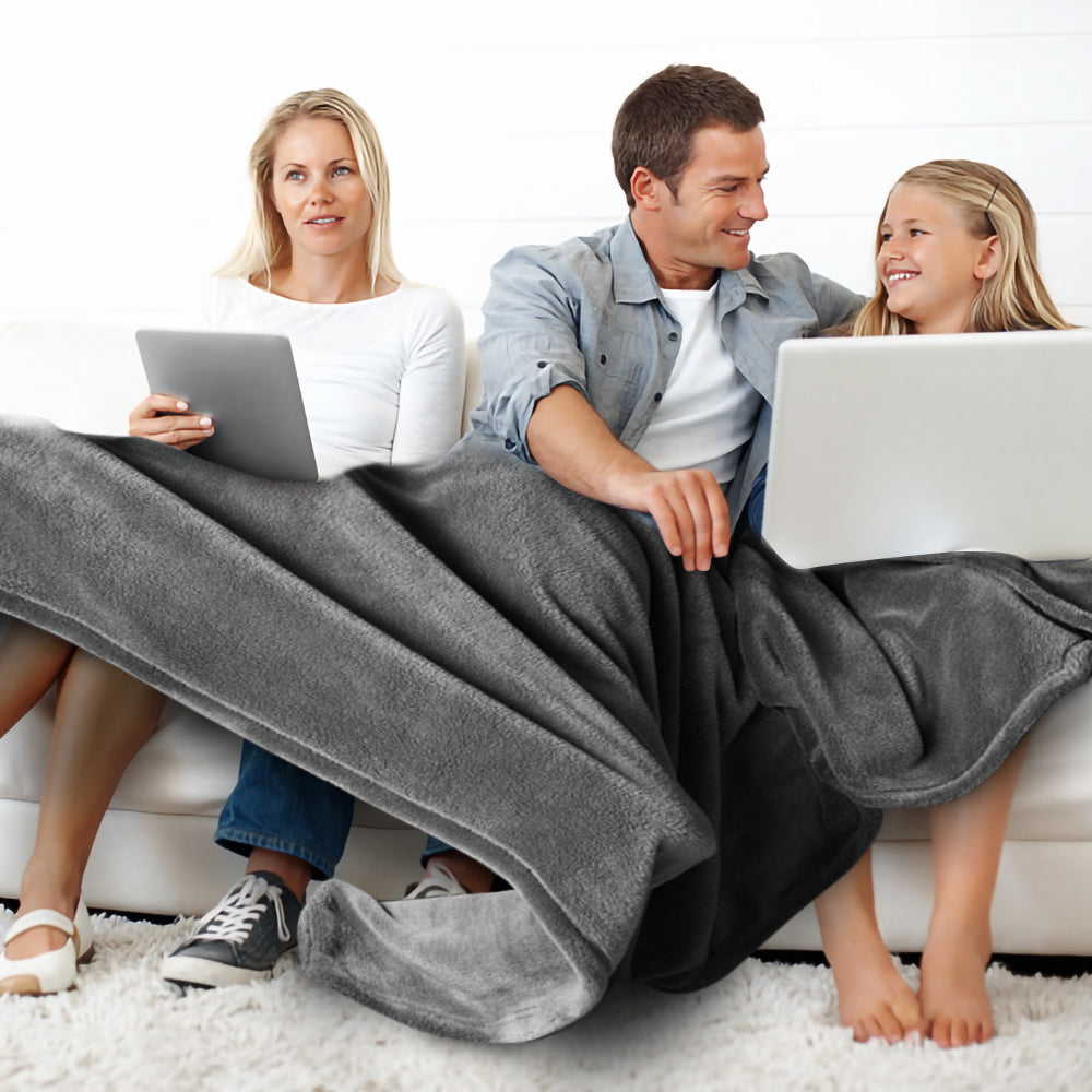 Sonnewelt Kuscheldecke Fleecedecke Weiche Warme