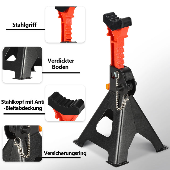 Sonnewelt Unterstellbock Schwerlast 3T 2 Stück
