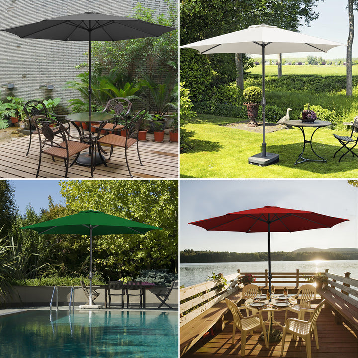 Sonnewelt Sonnenschirm Gartenschirm 3.5m Outdoor
