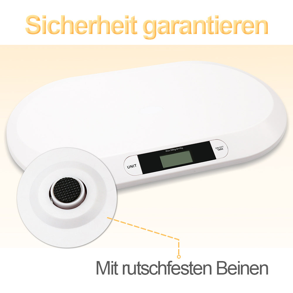 Sonnewelt Babywaage Kinderwaage digital