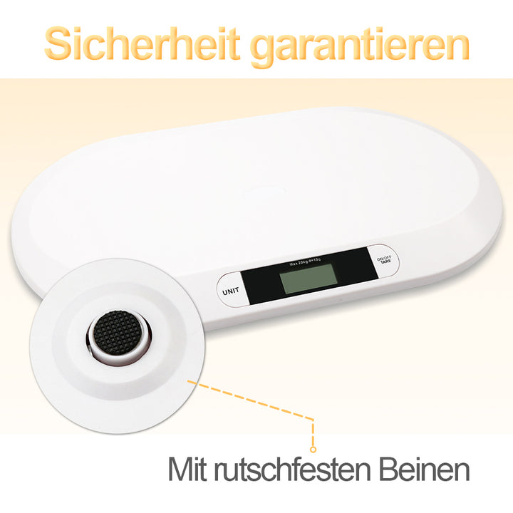 Sonnewelt Babywaage Kinderwaage digital