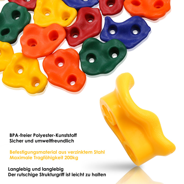 Sonnewelt Klettergriffe Outdoor 10/25PCS  Kinder
