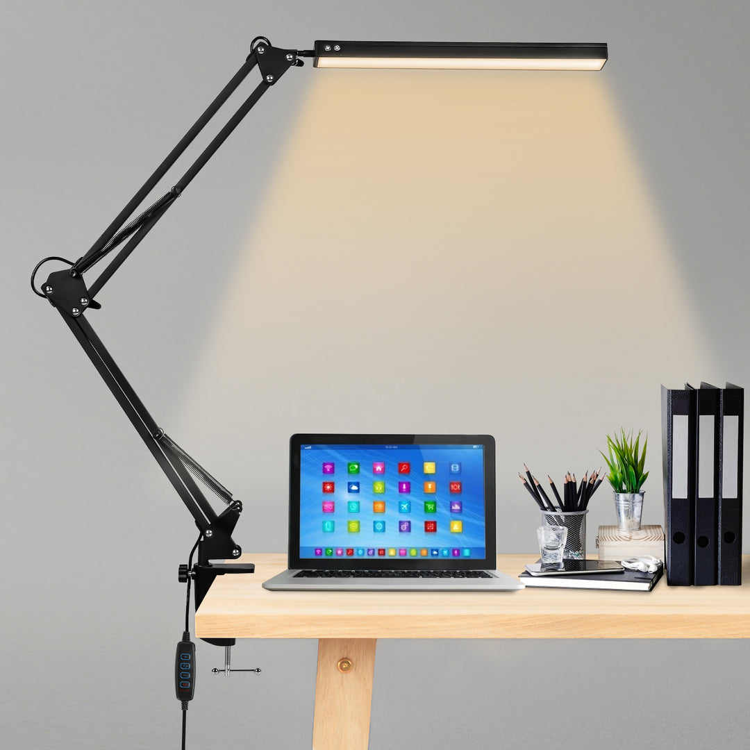 Sonnewelt LED Tischlampe Leselampe Dimmbar 10W